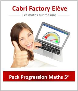 Cabri Factory Elève - Pack Maths 5e  - téléchargement