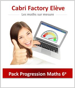 Cabri Factory Elève - Pack Maths 6e  - téléchargement